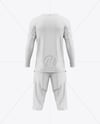 Training Long Sleeve Kit Mockup – Back View