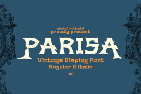 Parisa Vintage Display Font