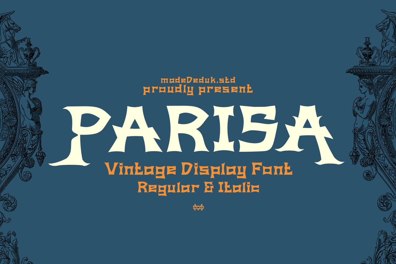 Parisa Vintage Display Font