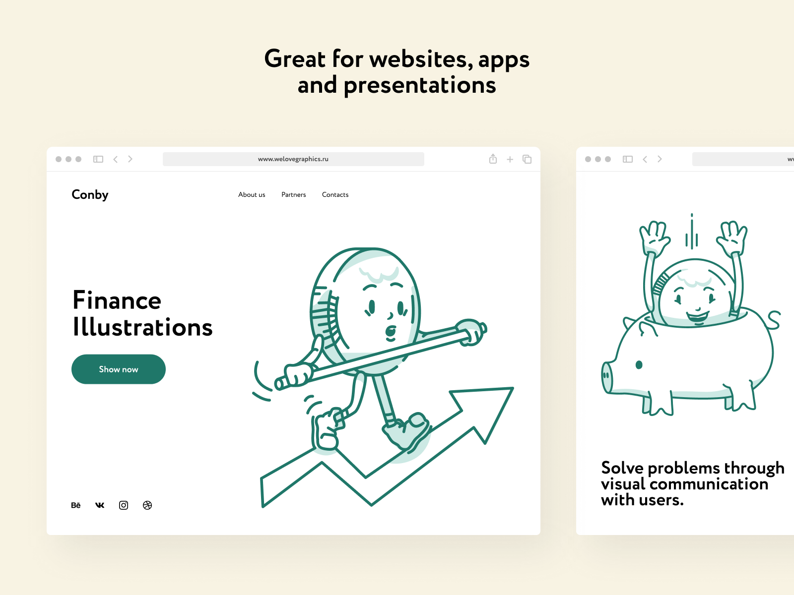 Conby Finance Illustrations