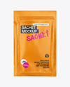 Matte Sachet Mockup