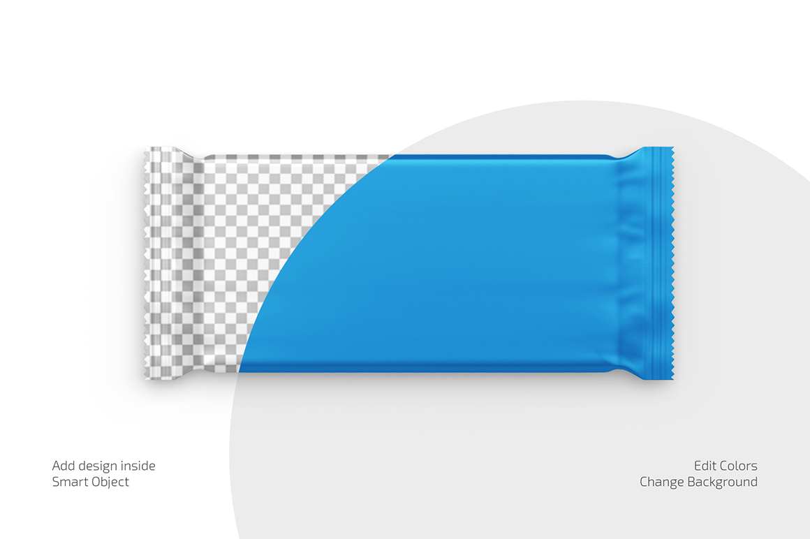 Chocolate Bar Mockup Set