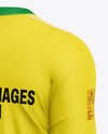 Soccer Kit Mockup - Back Half Side View