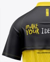 Raglan Short Sleeve Cage Jacket Mockup