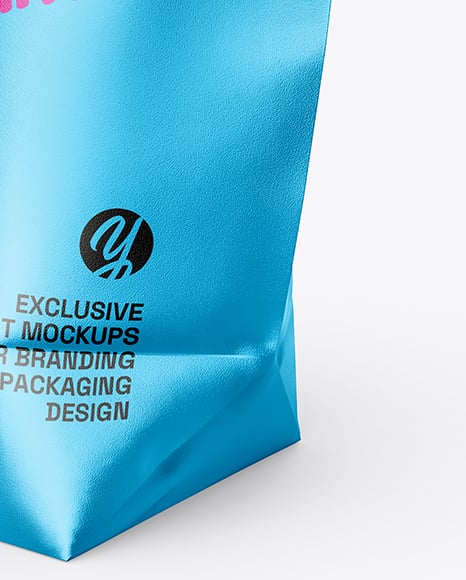 Metallized Paper Bag Mockup
