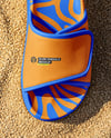 Slide Sandals on Women's Legs Mockup