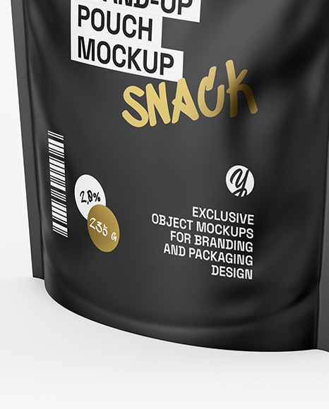 Box with Pouch Mockup
