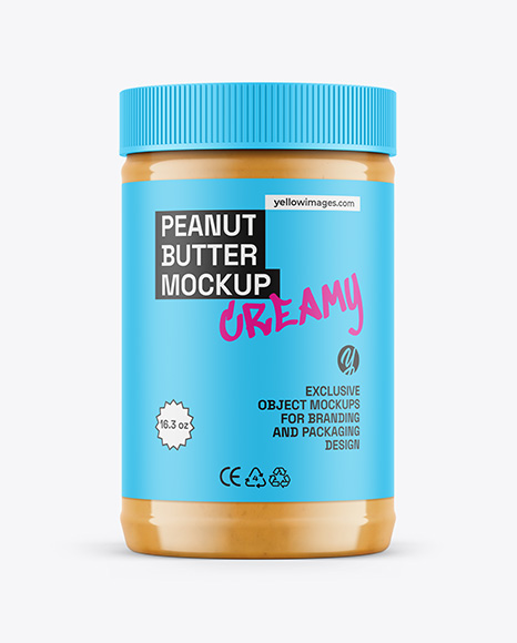 Jar With Peanut Butter Mockup - Tortilla+Pack+Mockup+In+Packaging+Mockups+On+Yellow+Images
