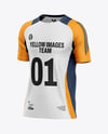Training Short Sleeve Jersey Mockup - Half Side View