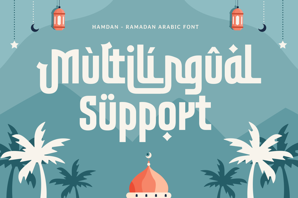Hamdan - Ramadan Arabic Font