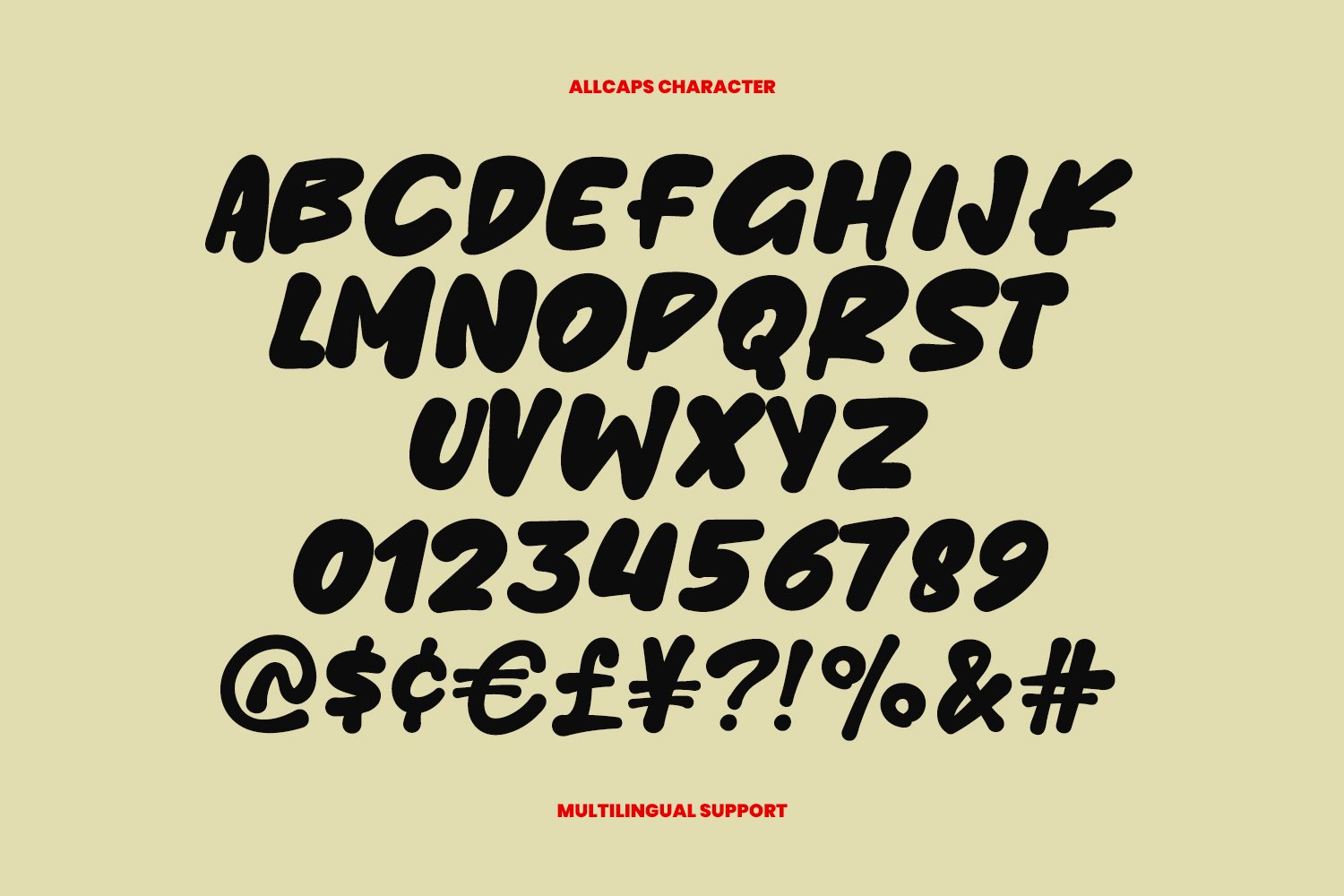 Subtain – Streetwear Display Font