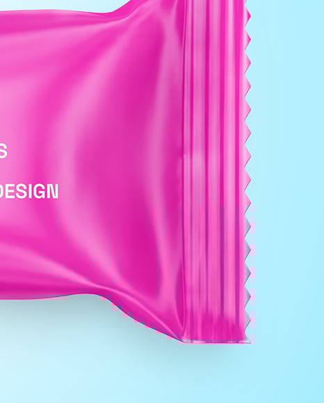 Matte Snack Package Mockup