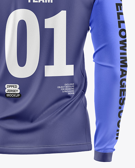 Jersey Mockup - Back View