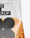 Transparent Package with Lentils Mockup