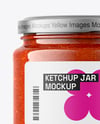 Tomato Sauce Jar Mockup