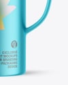 Matte Metallic Jug Mockup