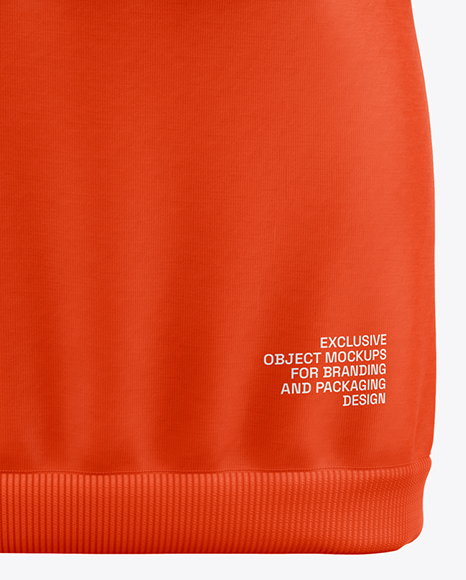 Women Cotton Hoodie Dress Mockup