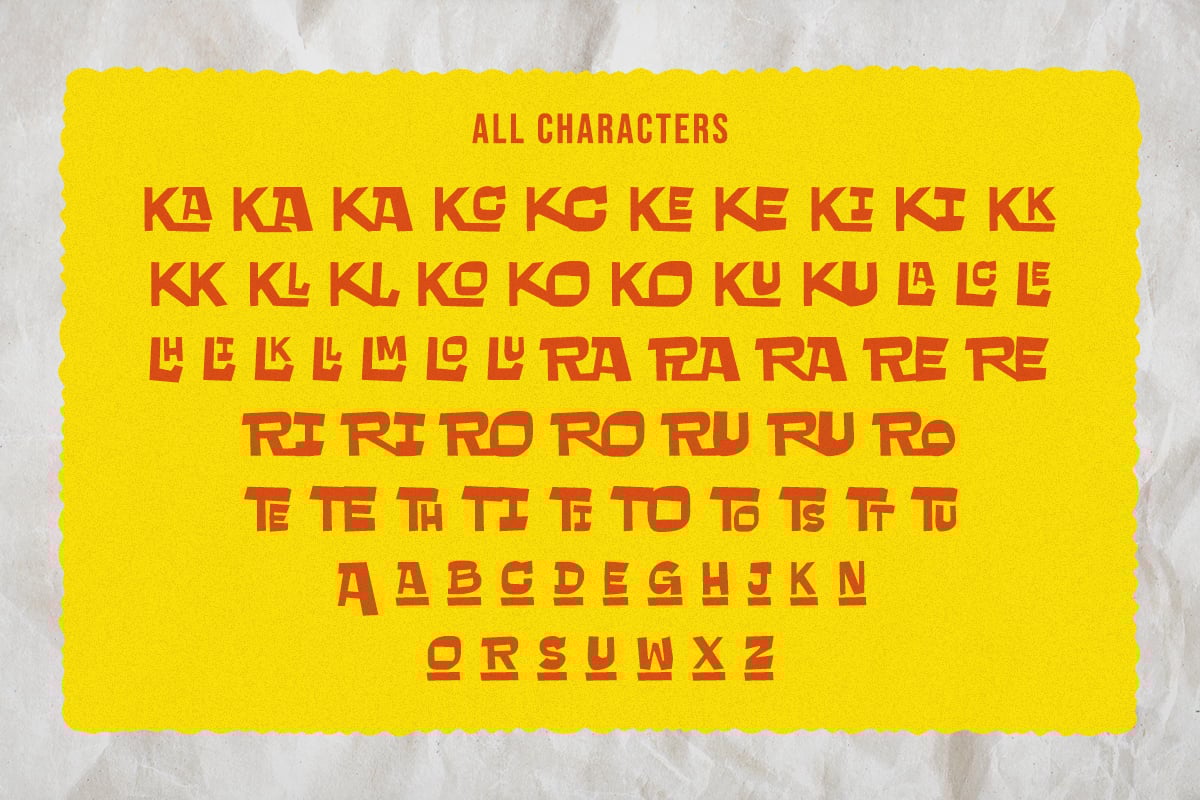 Rooly - A Playful Display Font