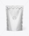 Matte Metallic Pouch Mockup