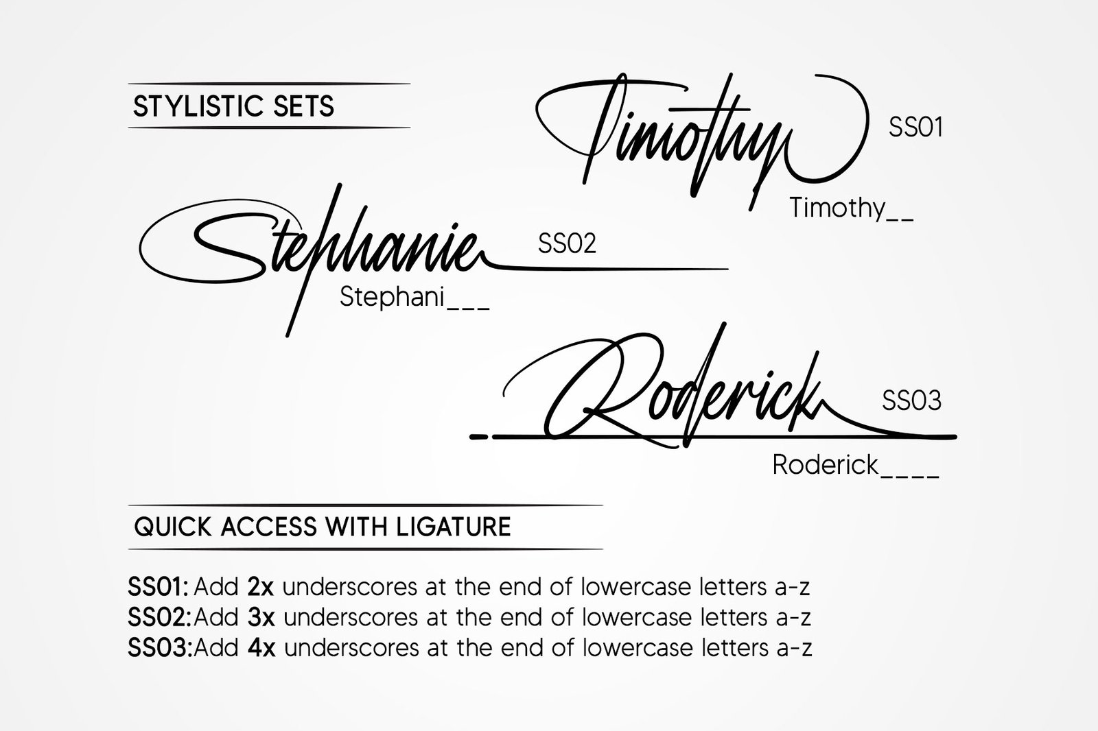 David Morgan - Signature Font