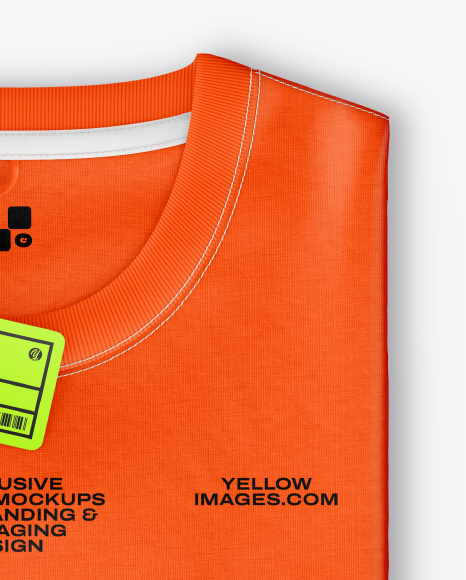 Folded T-Shirt Mockup