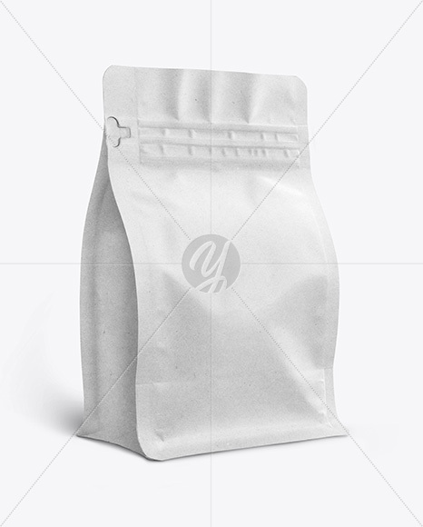 Kraft Paper Coffee Bag Mockup
