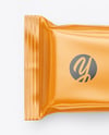 Glossy Snack Package Mockup