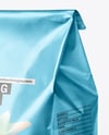 Metallic Food Bag Mockup