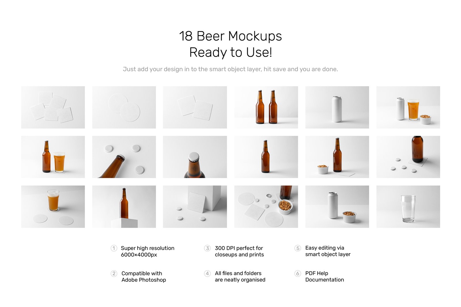Beer Mockups