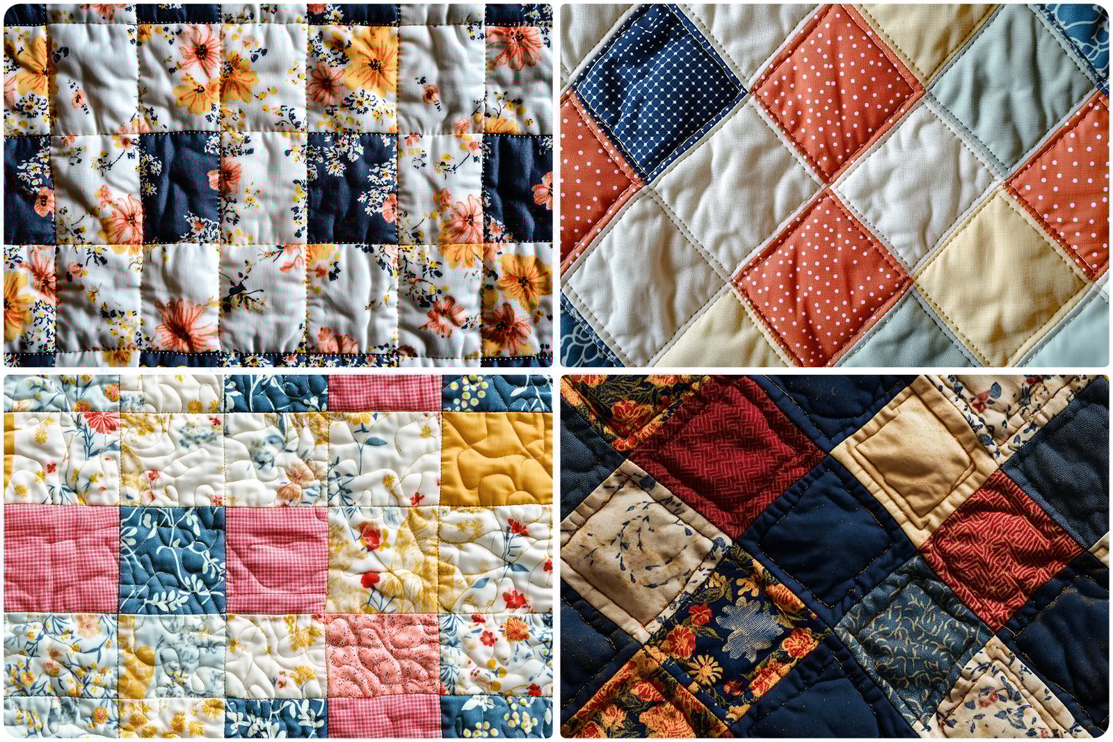 30 Quilting Texture Backgrounds