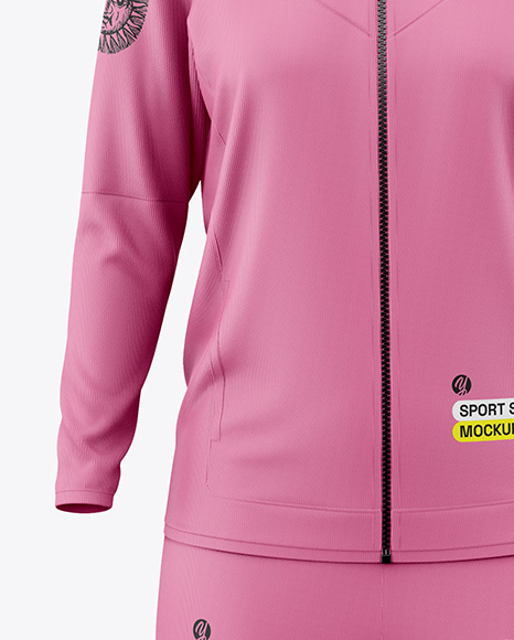 Women's Sport Suit Mockup