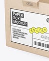 Kraft Paper Box Mockup