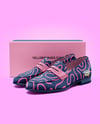 Pair of Suede Loafers with Shoe Box Mockup