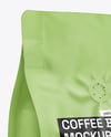 Matte Coffee Bag Mockup