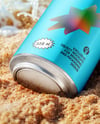 Aluminium Can on the Seashore Mockup