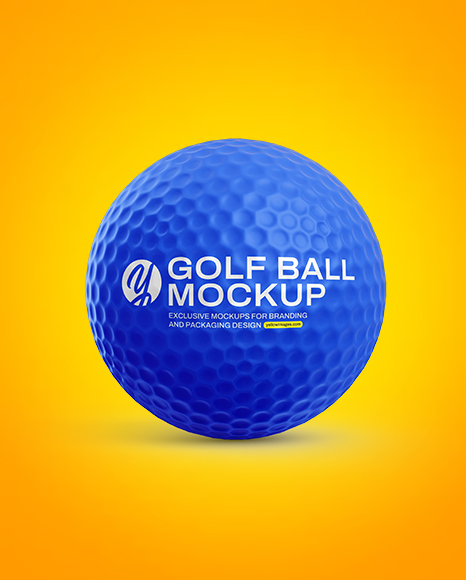 Golf Ball Mockup