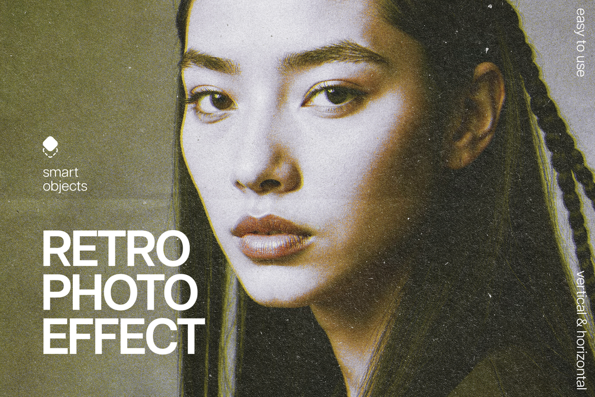 Retro Paper Photo Effect