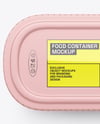 Matte Plastic Container in Kraft Paper Sleeve Mockup
