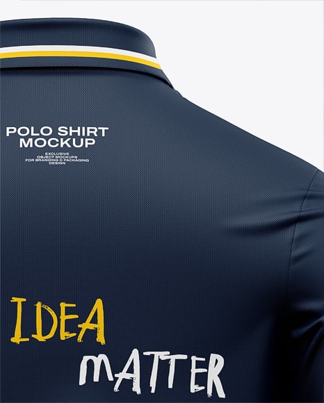 Men's Polo Shirt Mockup