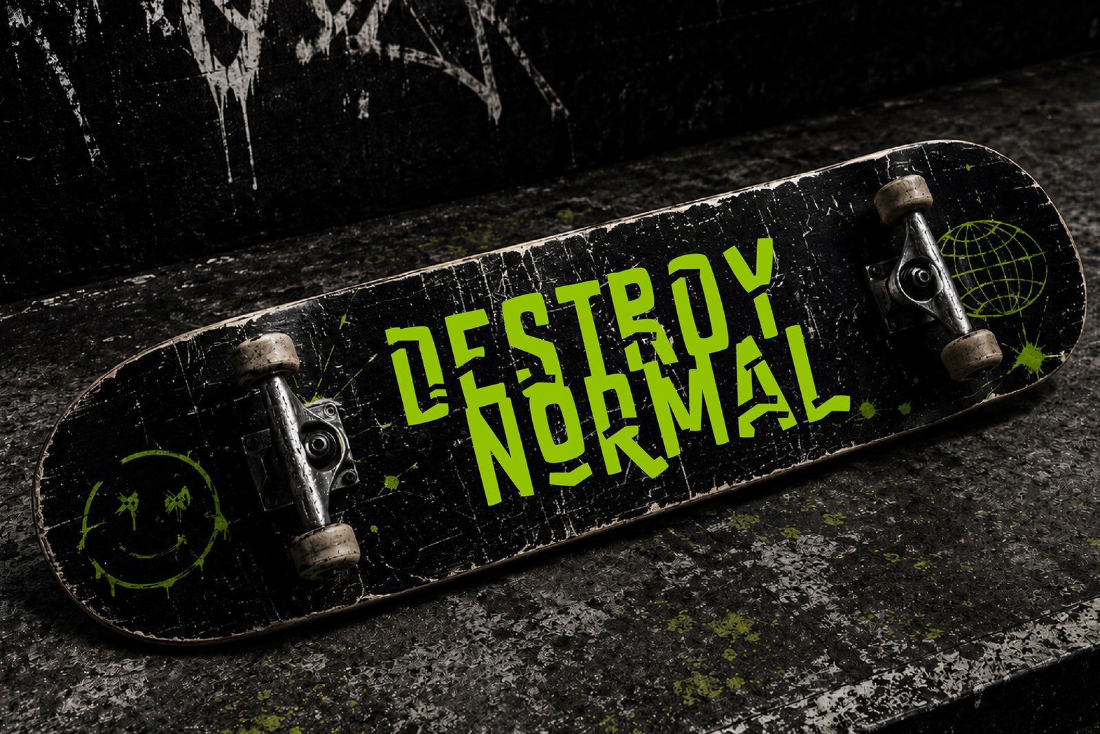 Static Panic – Chaotic Display Font