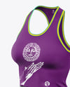 Women's Tank Top Mockup - Half Side View