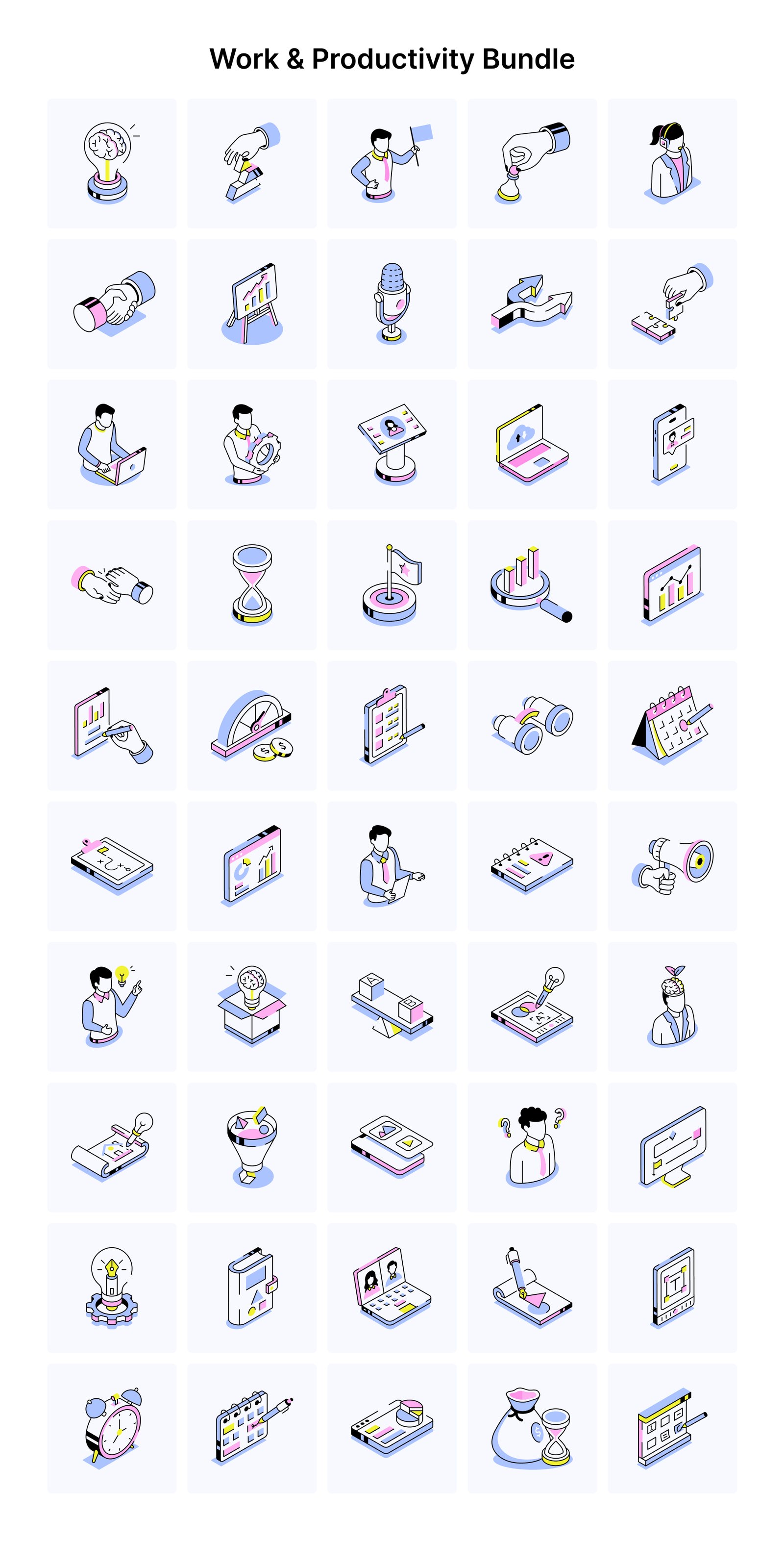 Universal Isometric Icons