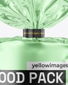 Matte Metallic Package Mockup