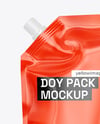 Glossy Doy Pack Mockup