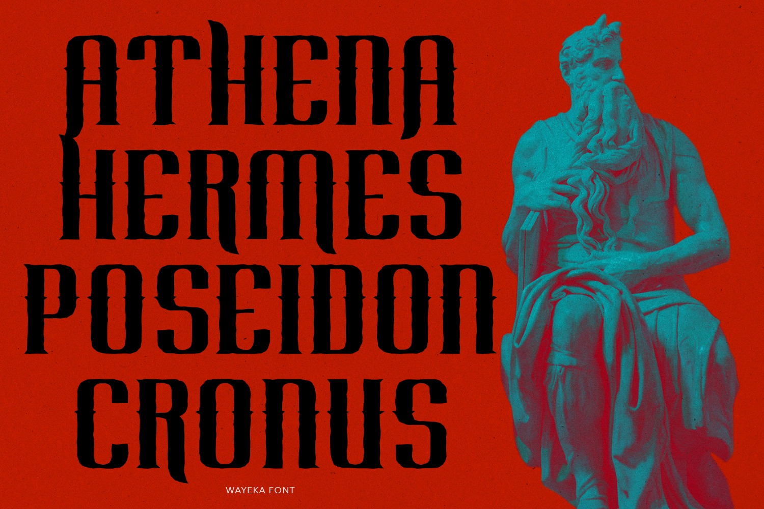 Wayeka Display Font