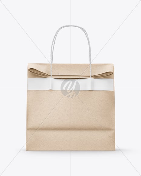 Kraft Paper Bag Mockup