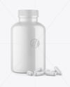 Plastic Pills Jar Mockup