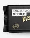 Matte Snack Pack Mockup - Top View