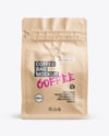 Kraft Paper Coffee Bag Mockup