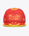 Twill Snapback Cap Mockup